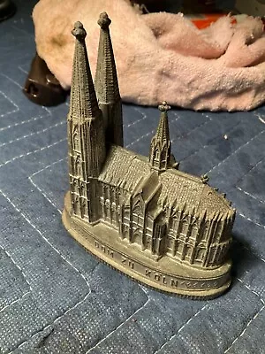 Miniature Building  Cathedral Dom Zu KÖln Erbaut 1248-1880 • $9.99