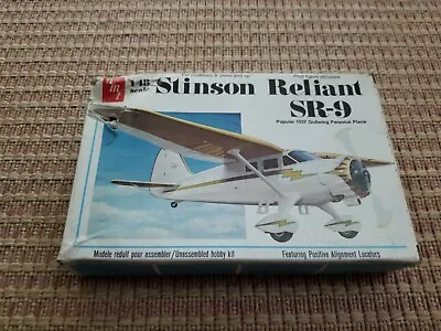$20 • Buy New Vintage AMT  STINSON RELIANT SR-9 1937 Gullwing. 1/48. #T639.
