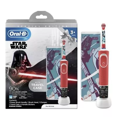 Oral-B Power Toothbrush Pro 100 Kids Star Wars • $56.76