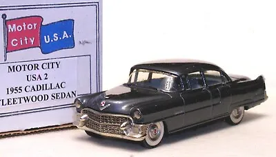 Motor City Usa #2  1955 Cadillac Fleetwood Sedan  Exc   1/43 • $99.95
