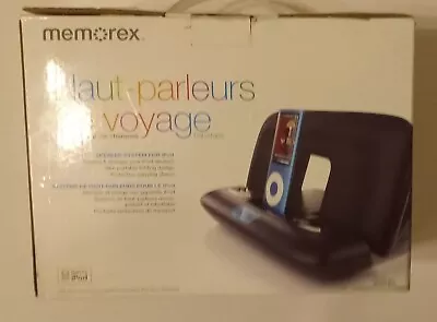 Memorex - Foldable Travel Speaker System For Apple IPod - Black • $45