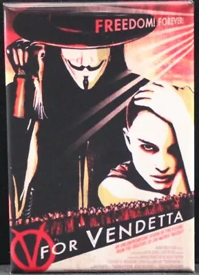 $6.39 • Buy V For Vendetta Movie Poster 2  X 3  Fridge / Locker Magnet. 