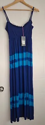 £14.95 • Buy Matthew Williamson Soft Stretch Jersey Tie Dye Maxi Dress 12