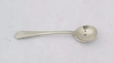 Antique EPNS Silver Plated Mustard Spoon 7cm Long • £5