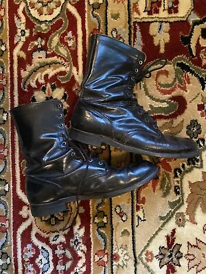 Vintage Men’s 9 Vietnam-era Leather Combat Boots Read • $25