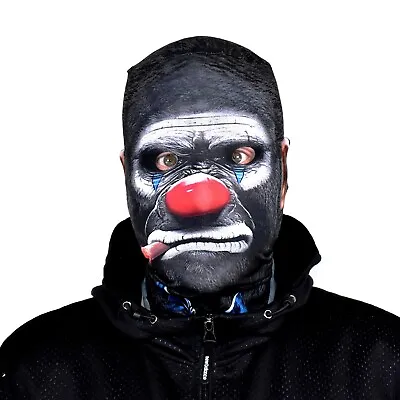3d Gorilla Monkey With Cigar Design Lycra Face Mask Halloween Fs044 • $14.64