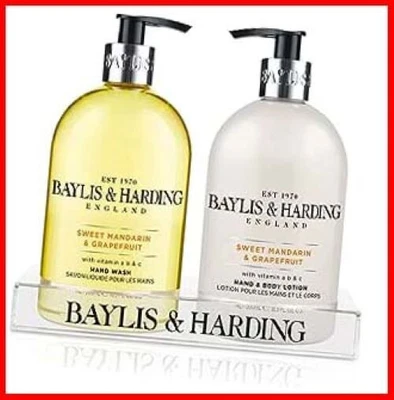 £6.39 • Buy Baylis & Harding Sweet Mandarin & Grapefruit Hand Wash And Lotion Set
