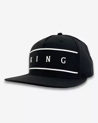 KING Streetwear Snapback Cap - Manor Cap Black - New • £15