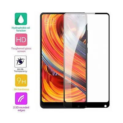 For Xiaomi Redmi Note 8 6 5 4 3 Tempered Glass Screen Protector - Full Coverage • £4.99