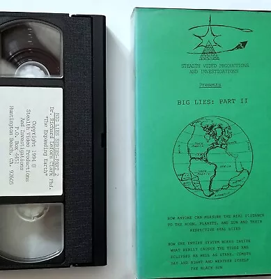 1994 Ufo Conspiracy Theory Stealth Video Tape Expanding Earth Vhs Occult Science • $230