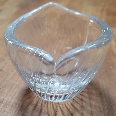 Tapio Wirkkala  1950's Finnish Art Glass  Iittala Small Kantarelli Bowl 1950's • £155