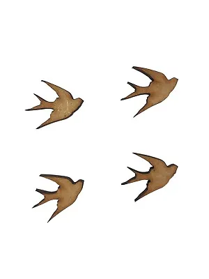 30x Swallow Bird 2cm Wood Craft Embelishments Laser Cut Shape MDF • £3.15