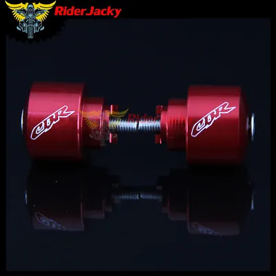 Red Motorcycle Handlebar Grip Bar End Caps For Honda CBR 600 F1/F2/F3/F4/F4i • $11.95