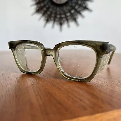 Mid Century Vintage Industrial Safety Glasses 1960s • $17