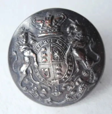 VICTORIAN BRITISH ARMY GENERAL SERVICE CORPS VOLUNTEERS OFFICER'S 25mm BUTTON • £14.99