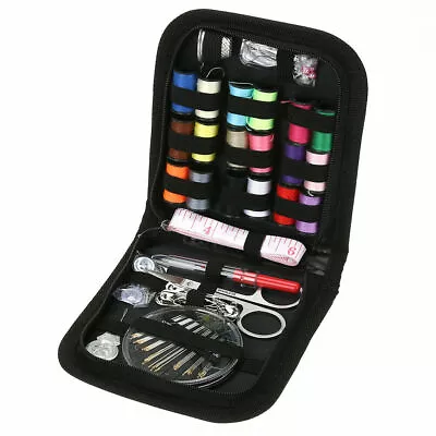 Various Box Bag Sewing Set Thread Stitches Needles Tools Kit Clothes UK POST • £15.35