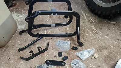 2011-Kawasaki Z1000 SX SW-MOTECH Rear Pannier Luggage Kit Rails / Brackets #KH25 • £40