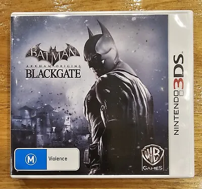 Batman Arkham Origins Blackgate VGC Nintendo 3DS AUSPAL Complete • $39