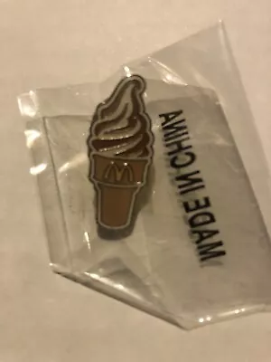 McDonalds Restaurants Ice Cream Cone Fast Food Employee Promo Lapel Pin New 2019 • $9.85