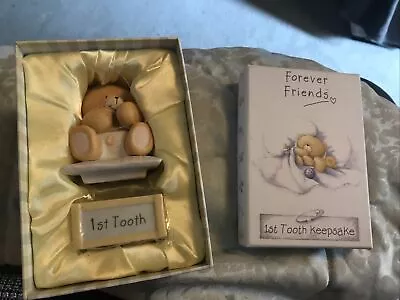 1st Tooth Keepsake Box - Forever Friends Cute Christening Gift  • £0.99