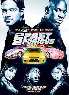 2 Fast 2 Furious (DVD 2003 Full Screen)  *DISC ONLY*  *1375 • $2.66