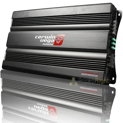 Cerwin Vega Monoblock 1 Channel Amplifier 3000 Watts Max 2 Ohm Stable CVP3000.1D • $209.99