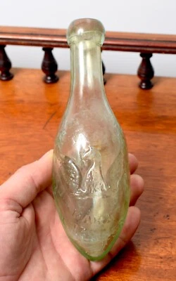 £7 • Buy Very Rare Antique Chester R.w Davis 6oz Hamilton Bottle
