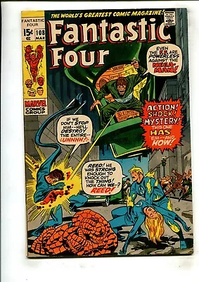 Fantastic Four #108 (4.0) Nega-man!! 1971 • $19.99