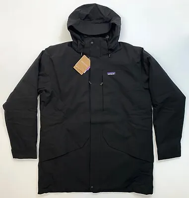 Men's PATAGONIA Tres 3-in-1 Insulated Parka Jacket #28388 BLACK Size X-LARGE • $389.40