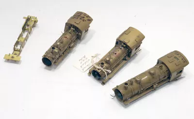 Lot Of (4) Hallmark Misc Steam Locomotive Parts MP 2-8-0SLSF 4-4-0Wabash 0-6-0 • $28