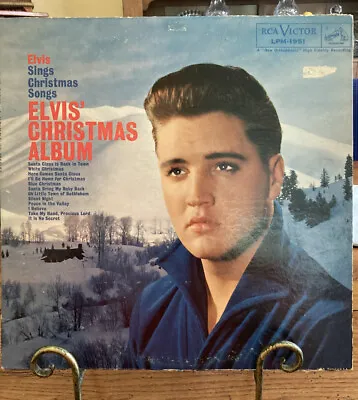 Elvis Presley Elvis’ Christmas Album RCA Vinyl LP 1960 Release LPM-1951 • $30