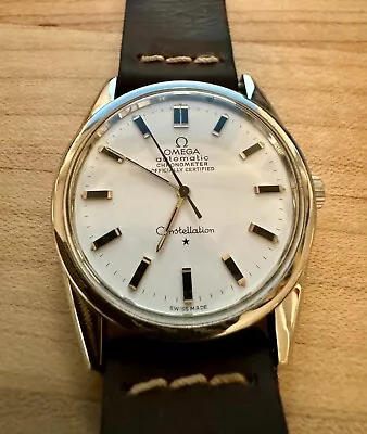 Vintage Omega Constellation Chronometer Stainless Automatic Watch With Bonus • $1500