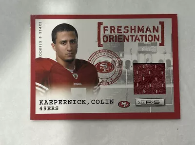 COLIN KAEPERNICK 2011 Rookies & Stars Freshman Orientation  RELIC / Patch #/249 • $6.50