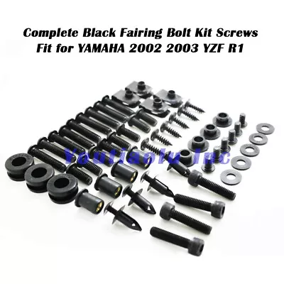 FSM  Screws Hardware Fairing Bolt Kit Fit For YAMAHA  2002-2003 YZF R1 02 03 N01 • $19.99