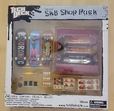 TECH DECK SK8 Fingerboard Skate Shop Pack 5BORONYC Toy Machine Rare OOP 6 Decks • $74.99