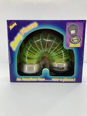 Neon Slinky Novelty Desktop Tabletop Phone Vintage Retro 1990s PF Product In Box • $20.79