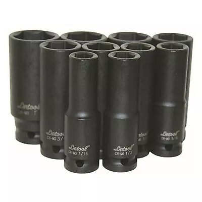 KC Tools 3/8  Dr Deep Impact Socket 9mm | Black Cr-Mo | 11269 • $15