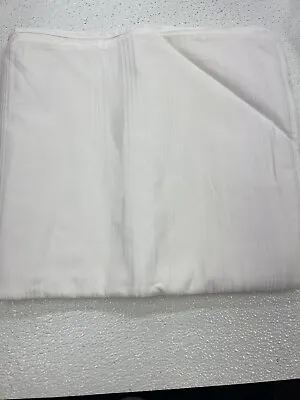 Missoni Home Karim Flat Sheet Queen White New W/defects • $179.99