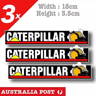 CATERPILLAR  Diesel Bulldozer Logo Banner Decal Mining Machinery  Stickers • $7.50