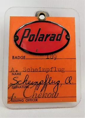 Polarad Employee Badge Vintage Electronics Corporation Long Island City NY • $9.76