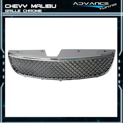 Fits 97-99 Chevy Malibu Chrome Front Bumper Grille Honeycomb Mesh Grille Guard • $56.49