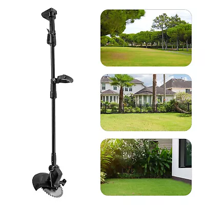 Cordless Lawn Edger Grass Trimmer Cutter Adjustable Head Handle Rechargeable • £55