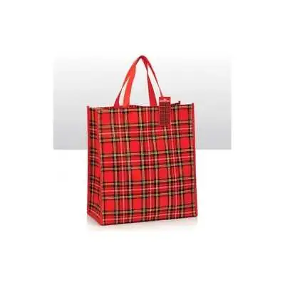 Royal Stewart Tartan Shopping Bag   UK Seller • £4.90