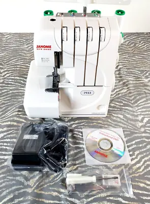 Janome New Home 7933   3 & 4 Thread Serger Sewing Machine • $335.45