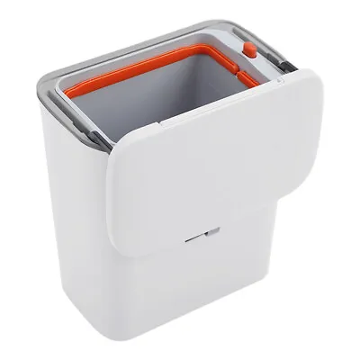 9L Trash Can Kitchen Cabinet Door Hanging Bathroom Toilet Garbage Storage W/Lid • £9.95