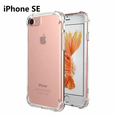 $6.99 • Buy For IPhone 14 13 12 11 Pro Max Plus XR XS 7 8 Clear Case Corner Bumper TPU Cover