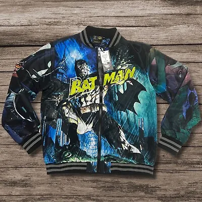 Tango Hotel X Batman Arkham Asylum Jacket Men's Size Medium Multicolor NEW NWT • $54.99