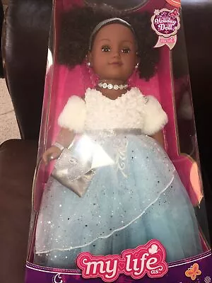 My Life As Winter Princess Holiday Doll African American Nib • $109.99