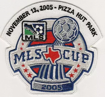 Mls Major League Soccer Cup Pizza Hut Park 2005 Team Sports Logo Patch • $12.95