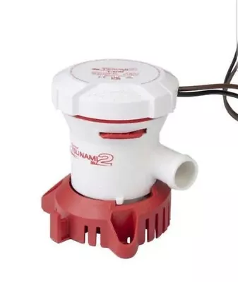 Attwood Tsunami MK2 W/Kit Manual Bilge Pump - T500 - 500 GPH & 12V 5606-7 • $24.99